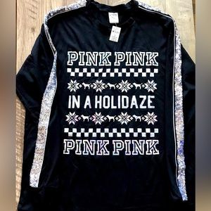 Pink Victoria secret long sleeve shirt